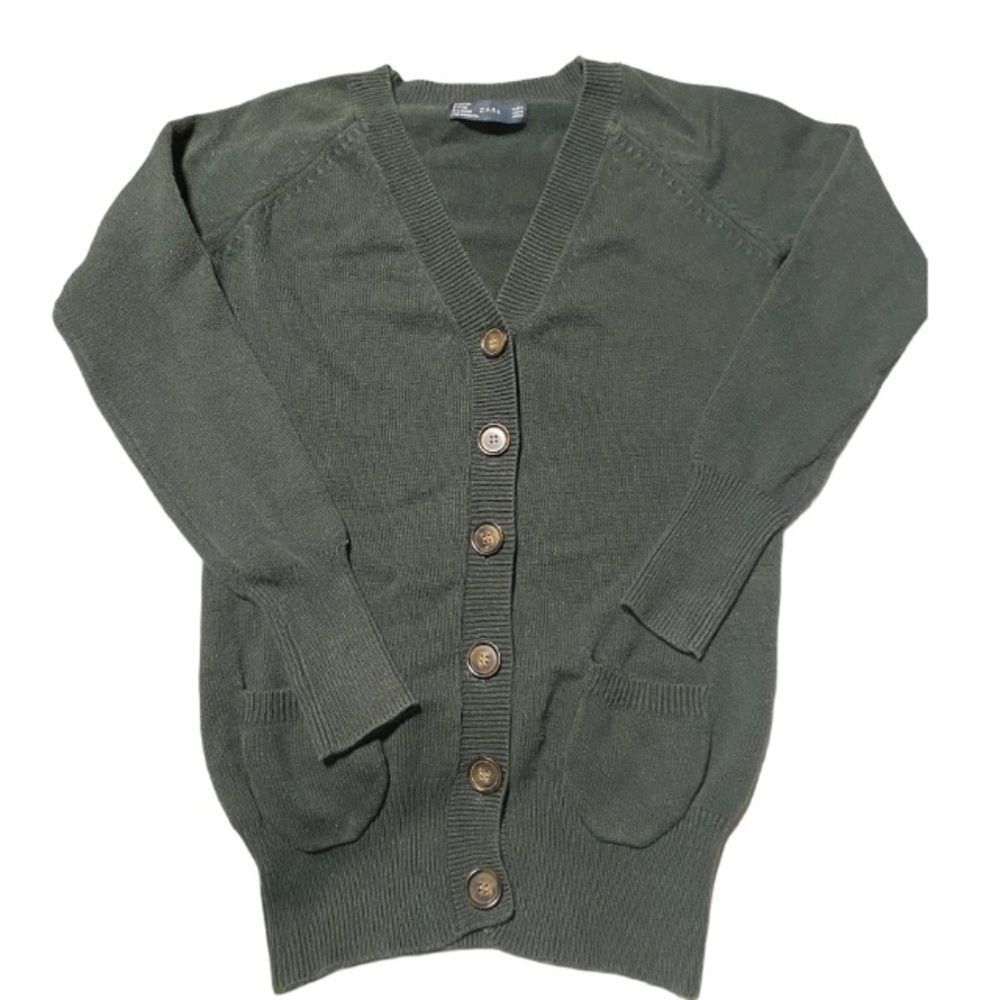 ZARA Sweater Cardigan with Pockets